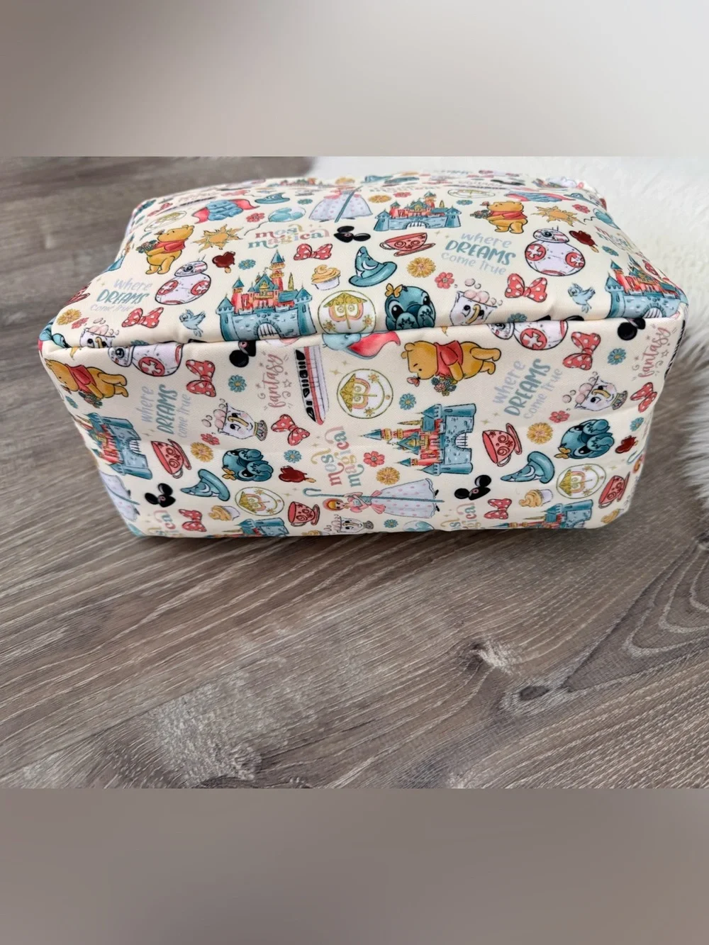 HONEY BOUTIQUE Magical Characters Makeup Cosmetic Travel Bag